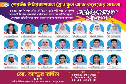 ২০২৪-২০২৫ শিক্ষাবর্ষ MBBS ভর্তি জন্য নির্বাচিত তালিকা